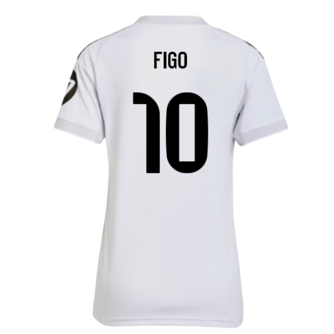 2025-2026 Real Madrid Home Shirt (Womens) (Figo 10)-Football Shirts Shop