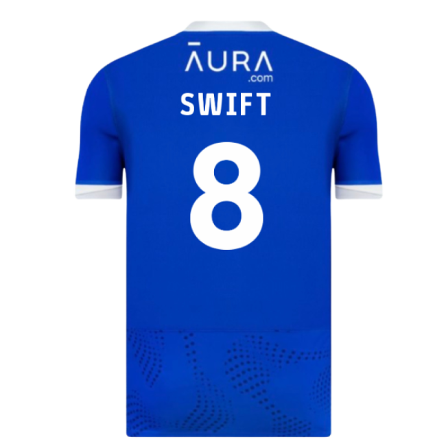 2025-2026 Portsmouth Home Shirt (Swift 8)-Football Shirts Shop