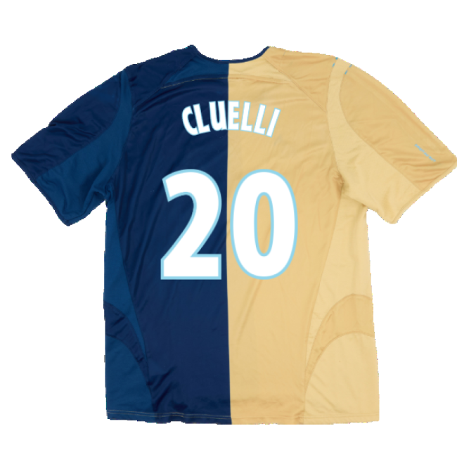 Marseille 2005-06 Third Shirt ((Excellent) L) (Cluelli 20)-Football Shirts Shop