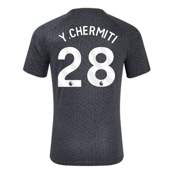2024-2025 Everton Away Shirt (Y.Chermiti 28)-Football Shirts Shop