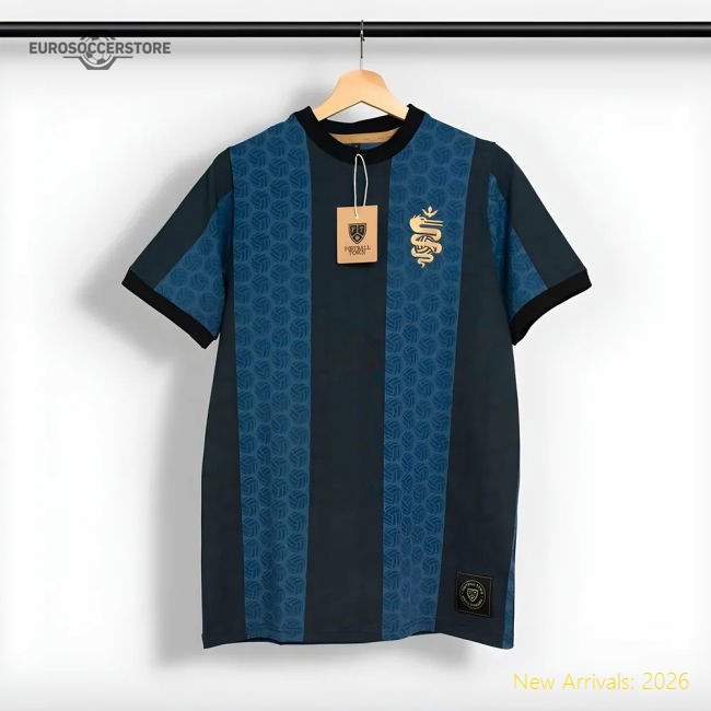 Il Serpente Ball Shapes Retro Football Shirt-Football Shirts Shop