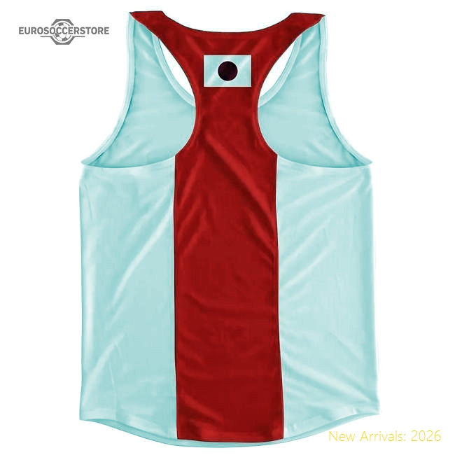 Japan Flag Running Vest-Football Shirts Shop