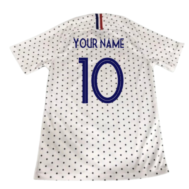 2019-2020 France Away Shirt (Womens) (Your Name)-Football Shirts Shop