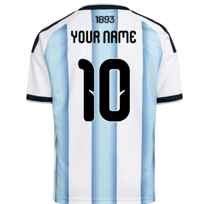 2026-2027 Argentina Home Shirt (Kids) (Your Name)-Football Shirts Shop