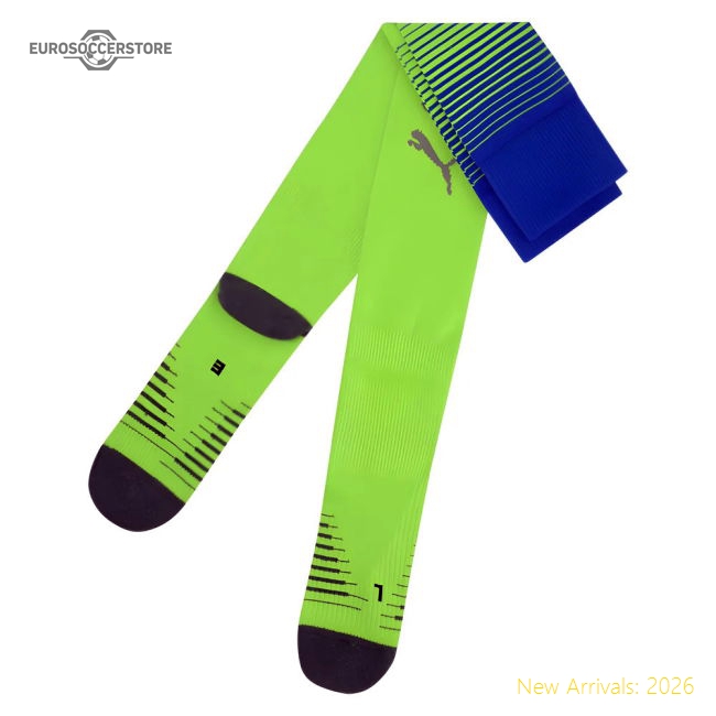 2025-2026 Man City Third Socks (Pro Green)-Football Shirts Shop