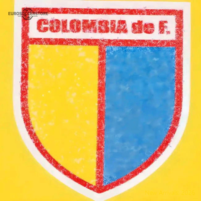 Colombia 12th Man - Yellow/Royal Ringer-Football Shirts Shop