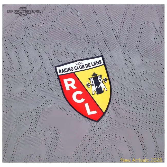 2024-2025 Racing Lens Training Shirt (Cast Iron)-Football Shirts Shop