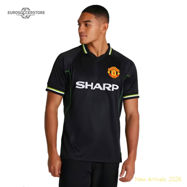 1998-1999 Manchester United Retro Third Shirt-Football Shirts Shop