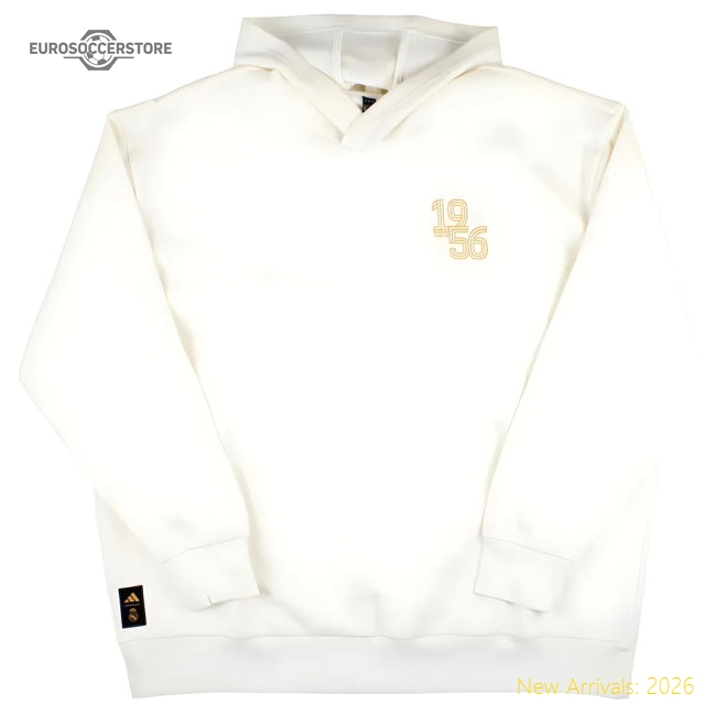 2024-2025 Real Madrid UCL Hoody (White)-Football Shirts Shop