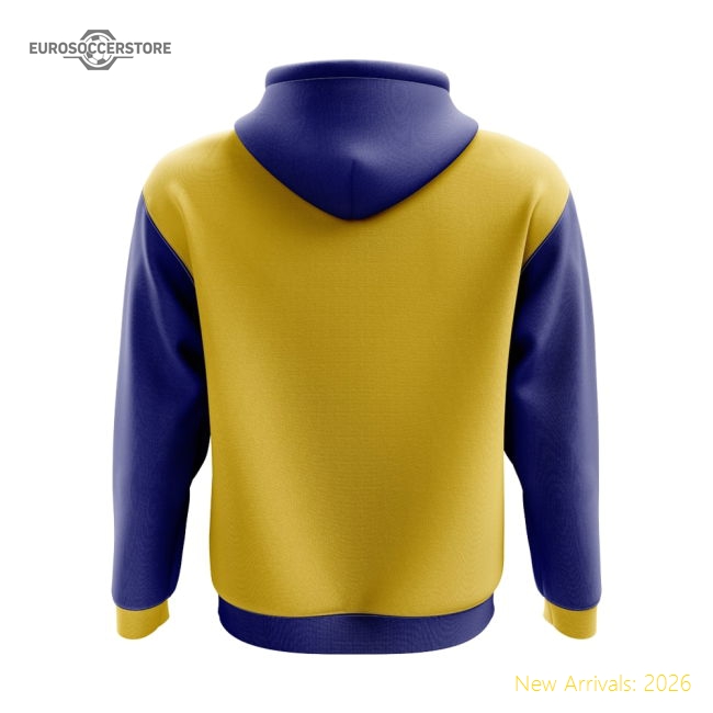 Ecuador Concept Country Football Hoody (Red)-Football Shirts Shop
