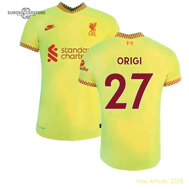 Liverpool 2021-2022 3rd Shirt (ORIGI 27)-Football Shirts Shop