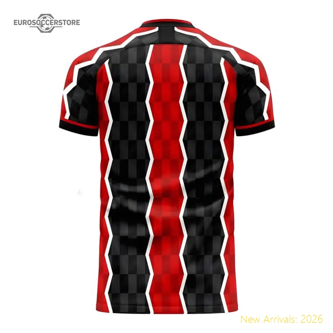 Frankfurt 2025-2026 Home Concept Football Kit (Airo) - Womens-Football Shirts Shop