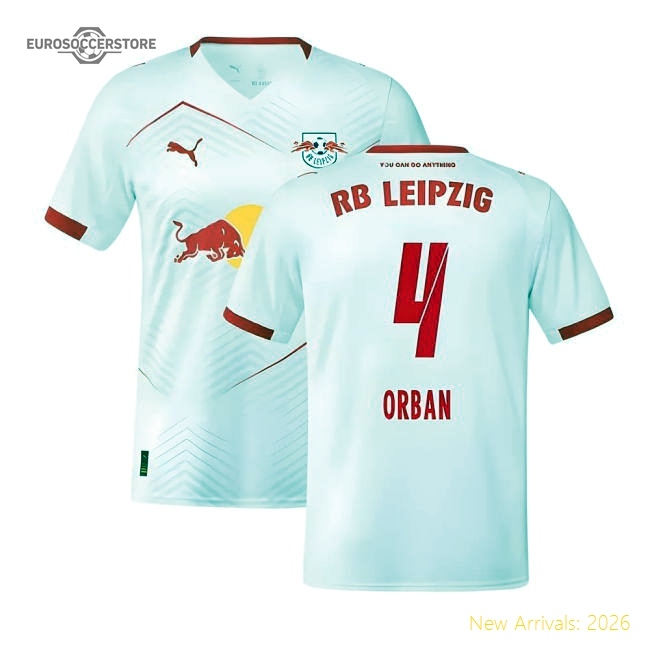 2025-2026 Red Bull Leipzig Home Shirt (Orban 4)-Football Shirts Shop