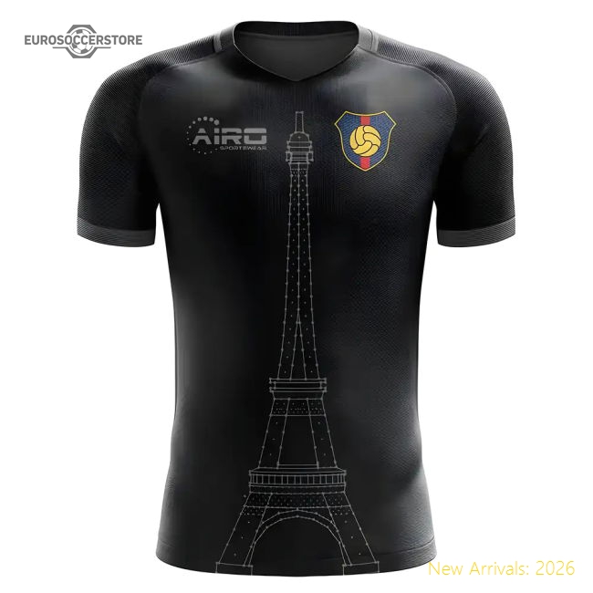 2025-2026 Paris Tower Concept Football Shirt - Womens-Football Shirts Shop