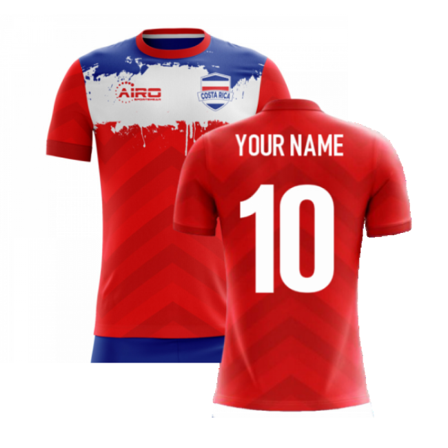 2025-2026 Costa Rica Airo Concept Home Shirt (Your Name)-Football Shirts Shop