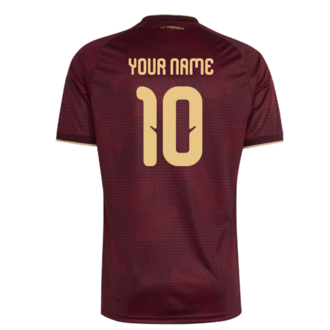 2026-2027 Venezuela Home Shirt (Your Name)-Football Shirts Shop