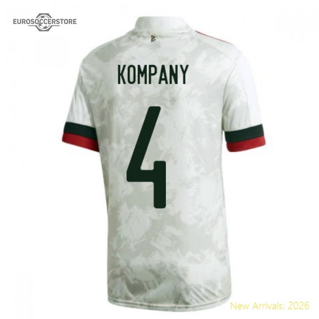 2020-2021 Belgium Away Shirt (KOMPANY 4)-Football Shirts Shop