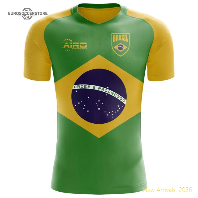 2025-2026 Brazil Flag Concept Football Shirt (Willian 22)-Football Shirts Shop