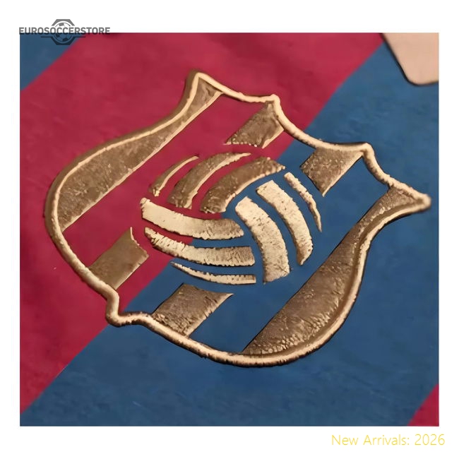 Barcelona Messi Retro Shirt with Laces L\'Escut-Football Shirts Shop