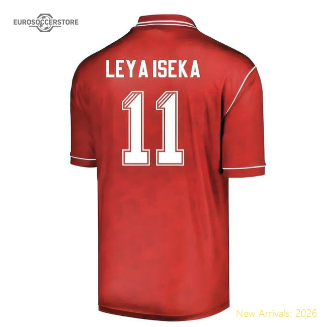 Barnsley 1996 Home Retro Shirt (LEYA ISEKA 11)-Football Shirts Shop