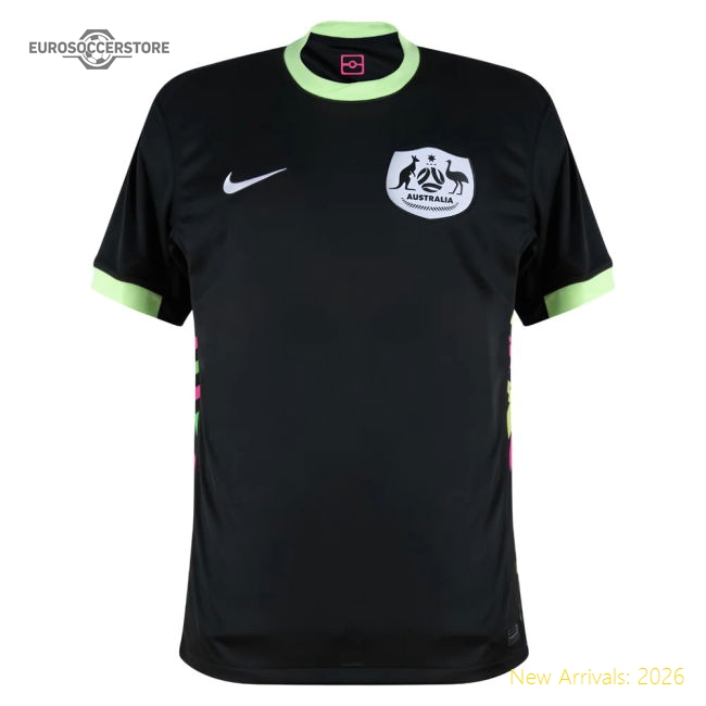 2025-2026 Australia Away Shirt (Viduka 9)-Football Shirts Shop