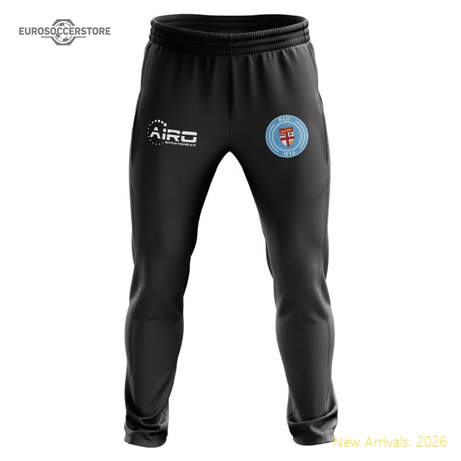 Fiji Concept Football Training Pants (Black)-Football Shirts Shop