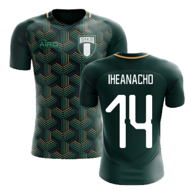 2025-2026 Nigeria Third Concept Football Shirt (Iheanacho 14)-Football Shirts Shop