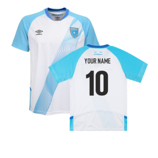 2019-2020 Guatemala Home Shirt (Your Name)-Football Shirts Shop