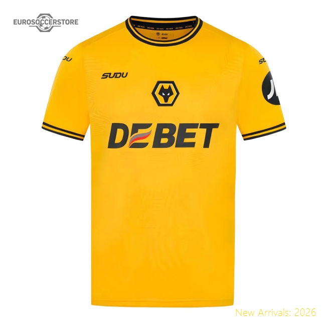 2024-2025 Wolves Home Shirt-Football Shirts Shop