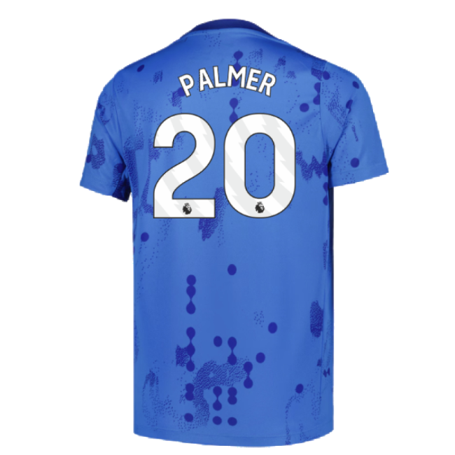 2024-2025 Chelsea Home Pre-Match Shirt (Blue) - Kids (Palmer 20)-Football Shirts Shop