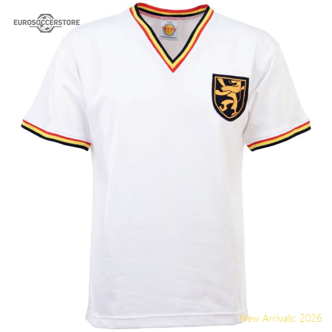 Belgium 1960s Away Retro Football Shirt-Football Shirts Shop