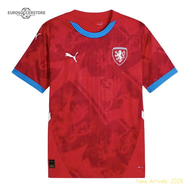 2024-2025 Czech Republic Home Shirt (Cech 1)-Football Shirts Shop