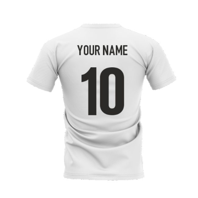 Kaka Legend T-Shirt (White) (Your Name)-Football Shirts Shop