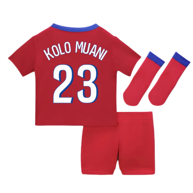 2025-2026 PSG Third Baby Kit (Kolo Muani 23)-Football Shirts Shop
