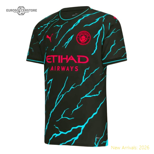 2023-2024 Man City Third Shirt-Football Shirts Shop