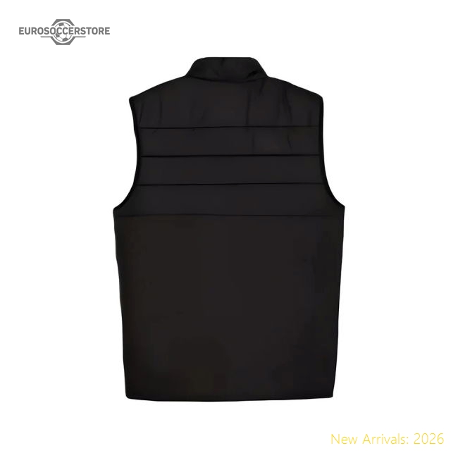 2025-2026 Man City Training Gilet (Black)-Football Shirts Shop