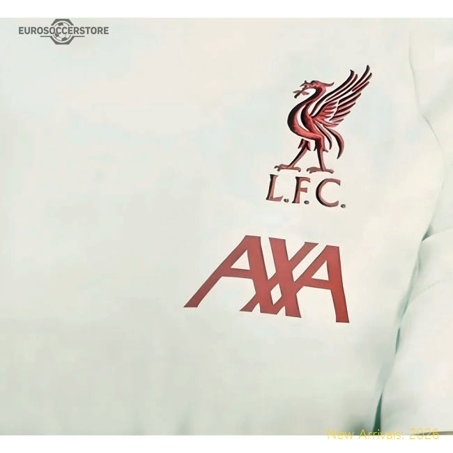 2025-2026 Liverpool Training Tee (White) - Kids-Football Shirts Shop