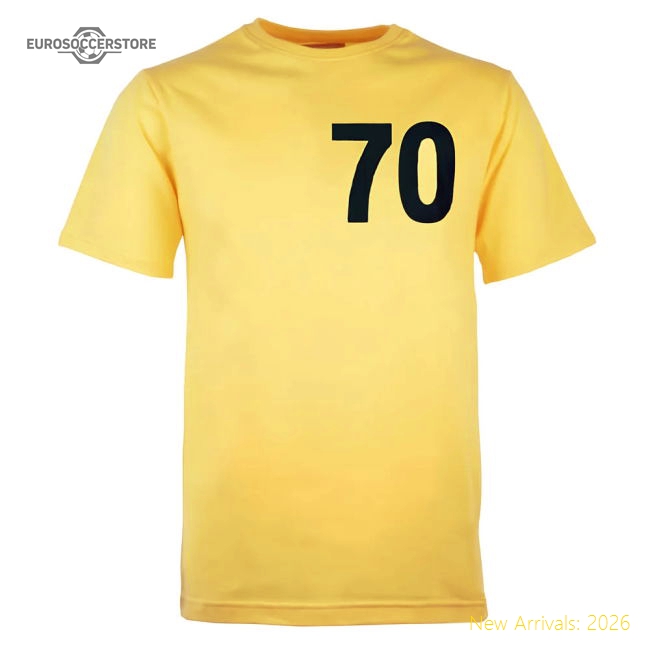 Brazil 1970 World Cup T-Shirt-Football Shirts Shop
