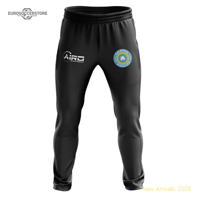 Kalmykia Concept Football Training Pants (Black)-Football Shirts Shop