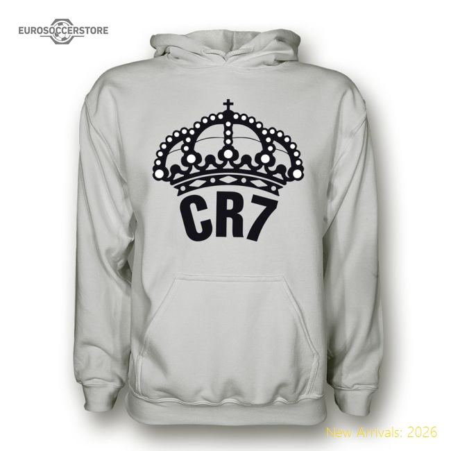Cristiano Ronaldo Cr7 Hoody (white)-Football Shirts Shop