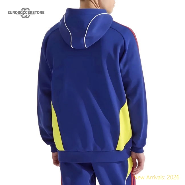 2025-2026 Arsenal UBP Doubleknit Hoody (Victory Blue)-Football Shirts Shop