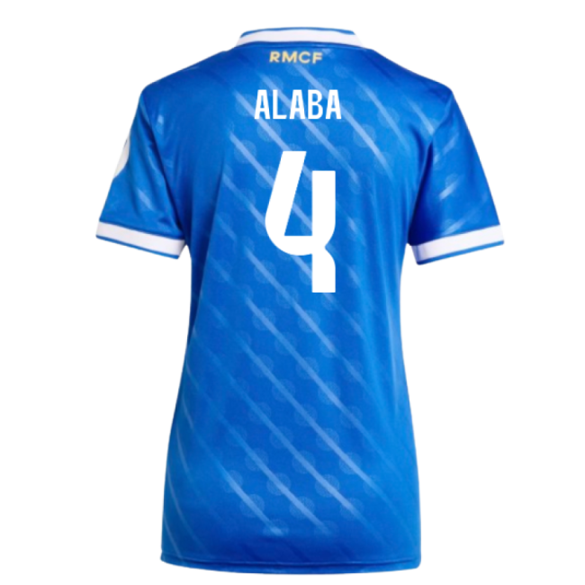 2025-2026 Real Madrid Third Shirt (Womens) (Alaba 4)-Football Shirts Shop