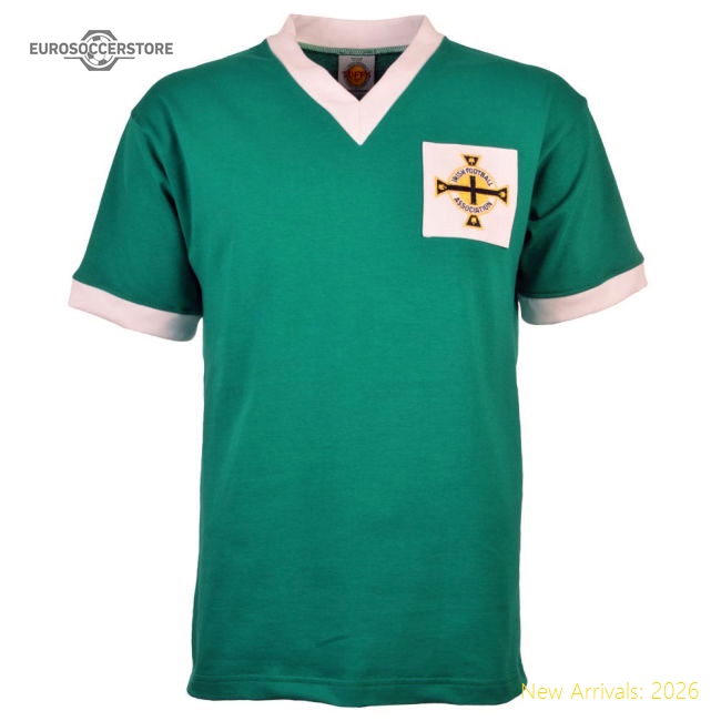 Northern Ireland 1958 World Cup Retro Football Shirt-Football Shirts Shop