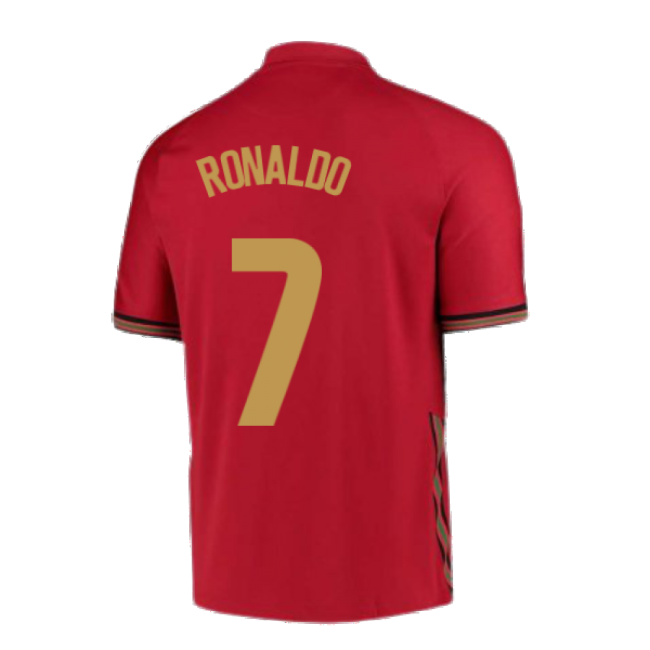 2020-2021 Portugal Home Nike Football Shirt (RONALDO 7)-Football Shirts Shop