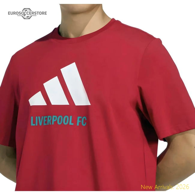 2025-2026 Liverpool Seasonal Graphic Tee (Red)-Football Shirts Shop