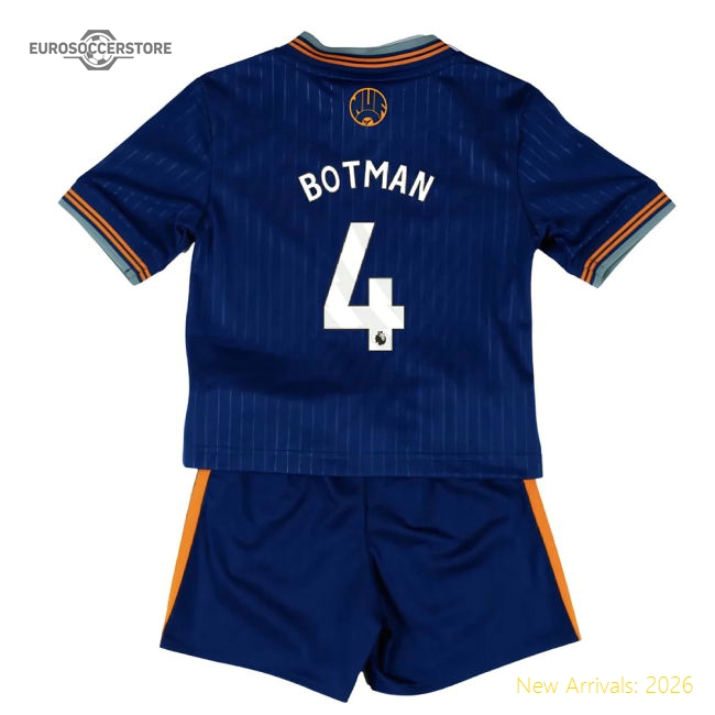 2025-2026 Newcastle Third Mini Kit (Botman 4)-Football Shirts Shop