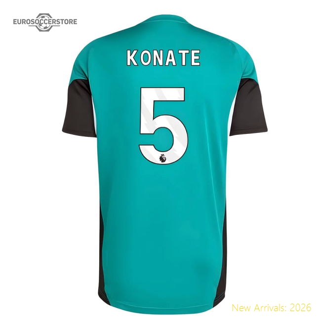 2025-2026 Liverpool EU Training Jersey (Green) (Konate 5)-Football Shirts Shop