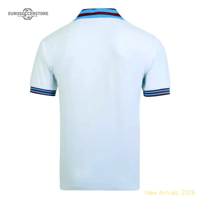 Score Draw West Ham United 1980 FA Cup Final Retro Football Shirt-Football Shirts Shop