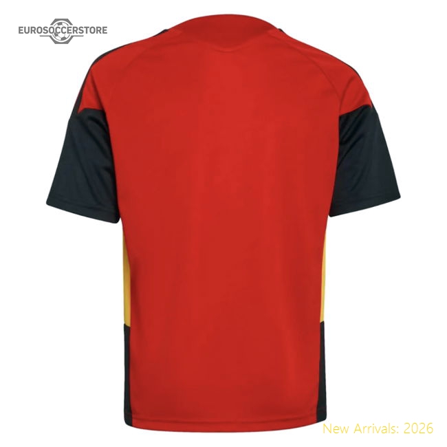 2026-2027 Belgium Training Jersey (Red) - Kids-Football Shirts Shop