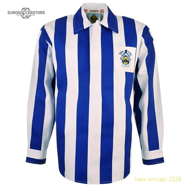 Huddersfield Town 1950s Retro Football Shirt-Football Shirts Shop